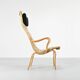 "Eva" armchair by Bruno Mathsson for Karl Mathsson, Denmark 1976