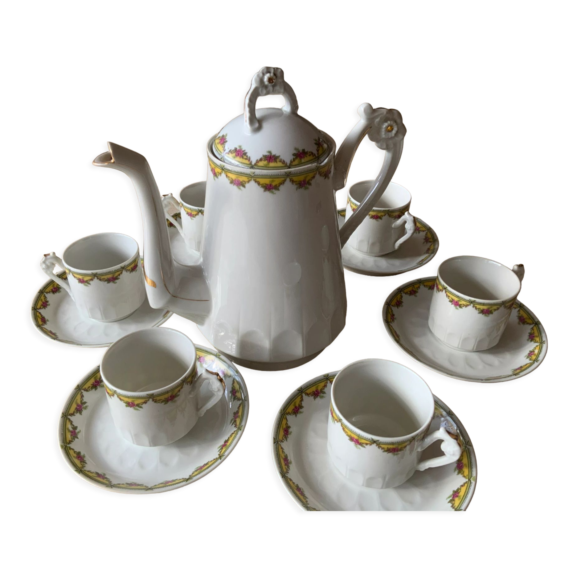 Porcelain coffee service