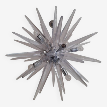 Italian murano glass sputnik chandelier