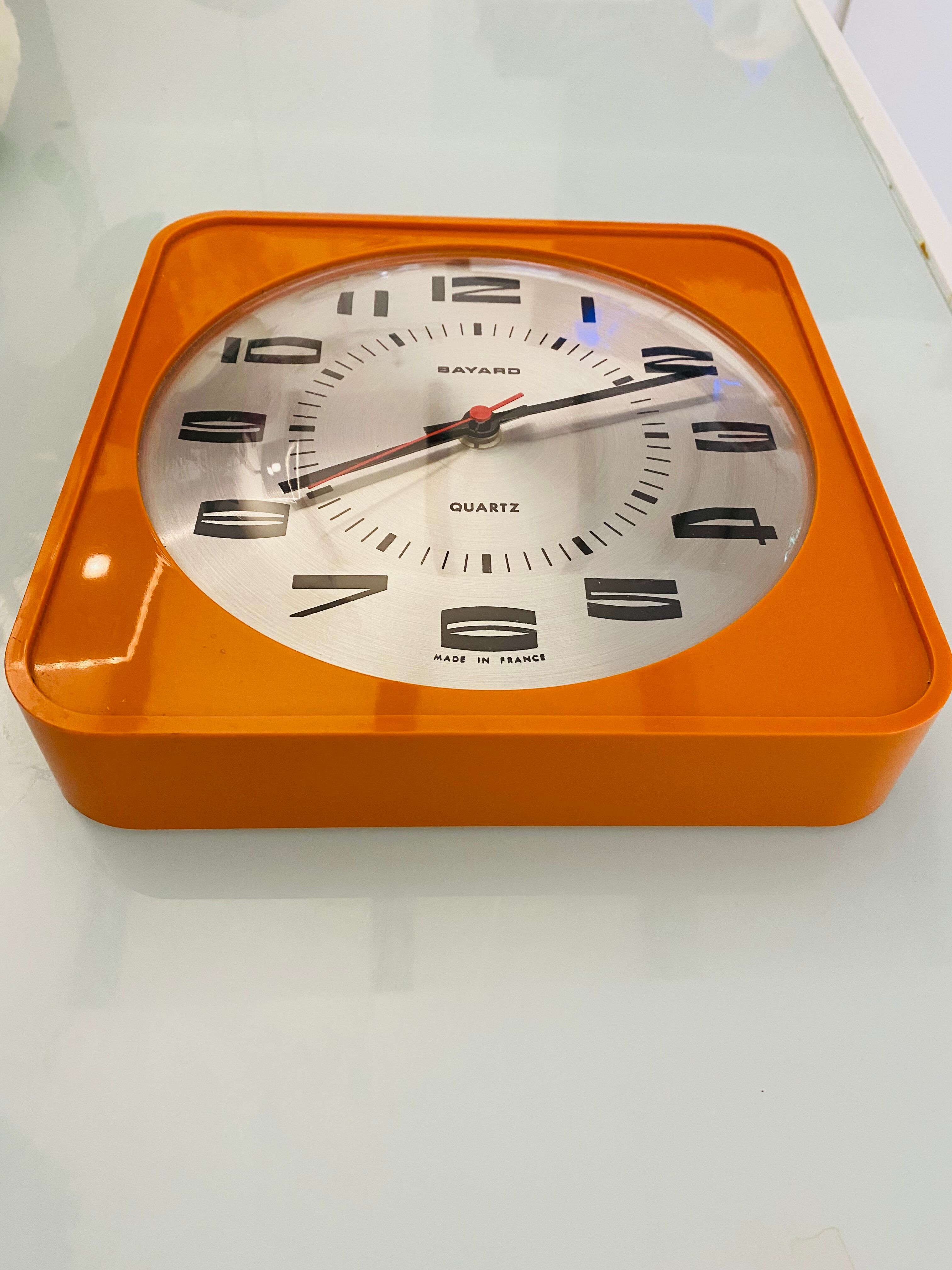 Vintage Bayard wall clock