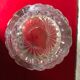 Moulded glass vase