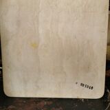 Square travertine coffee table