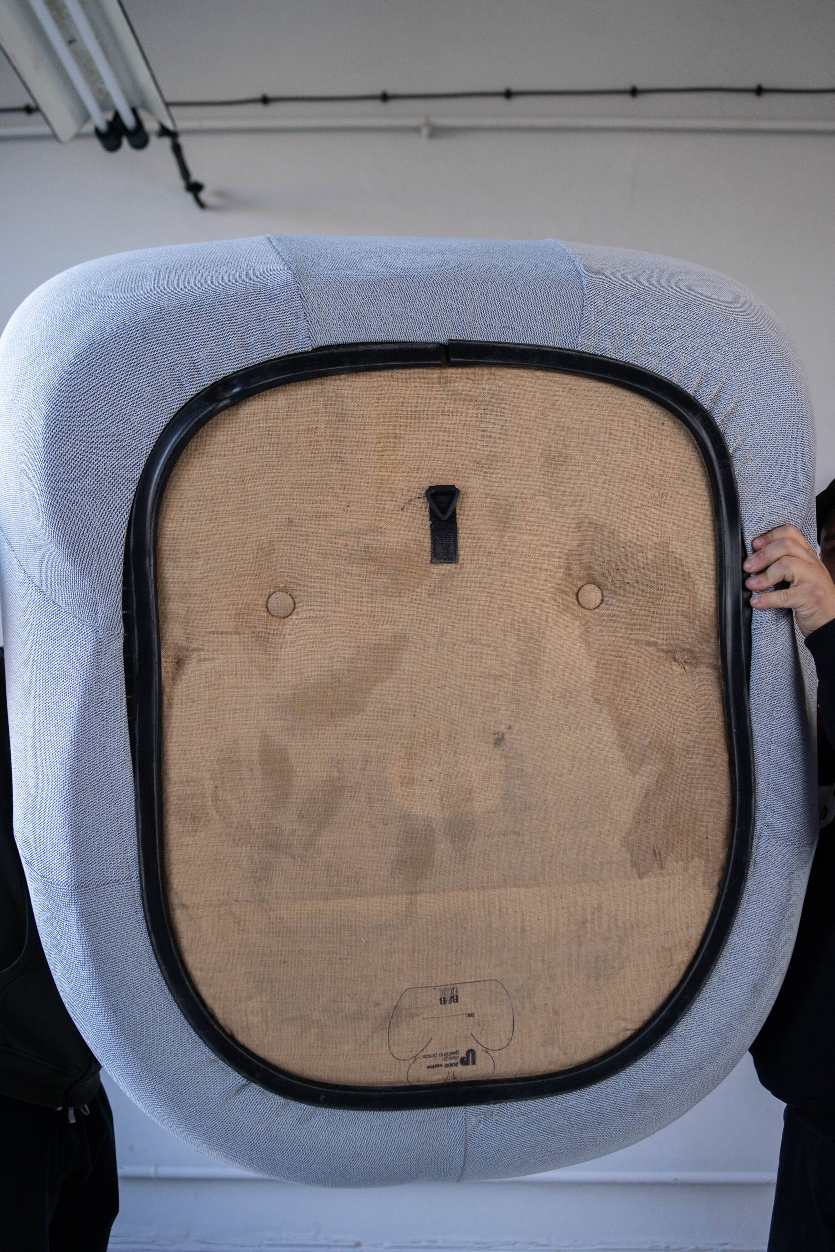 Italian Big Mama Up Chair & Ottoman attributed to Gaetano Pesce for B&B Italia, 2000, Set of 2