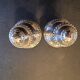 Silver salt and pepper shakers