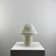 Mushroom table lamp by Peill and Putzler in striped glass, 1970.