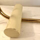 Vintage Italy brass articulated desk lamp.