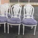 6 Louis XVI chairs