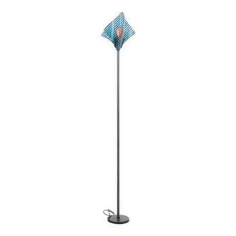 Italian Murano glass shade floor lamp from Studio Italia