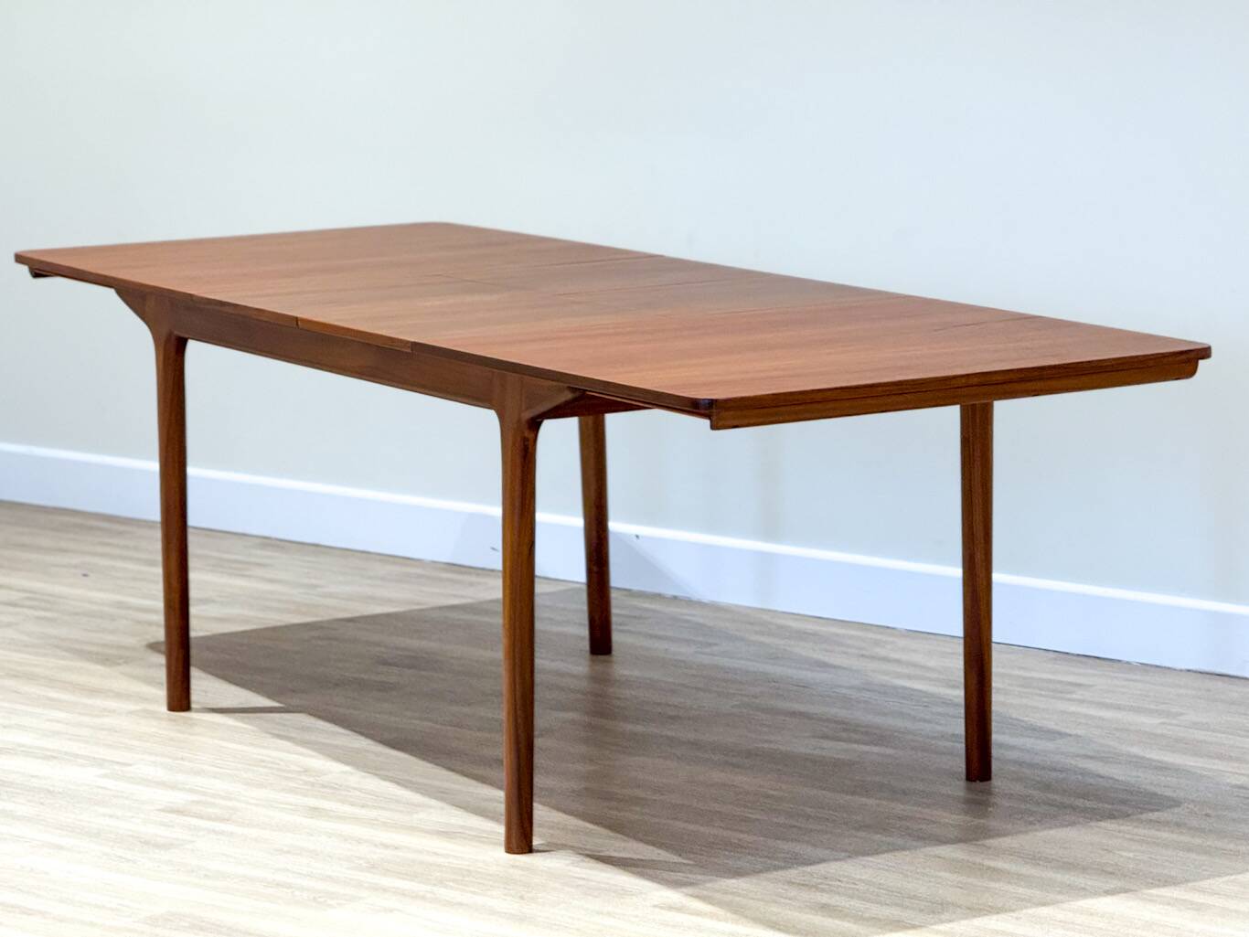 Mid-century McIntosh double extending dining table