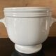 White porcelain pot cover
