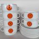 Thomas (Rosenthal) Eclipse Soup Bowl with Saucer Set of 2