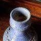 Trio of stoneware vases from the 70s signed and stamped
