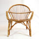 Fauteuil rotin des années 60-70
