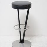 Set of 3 designer bar stools 1980 akaba