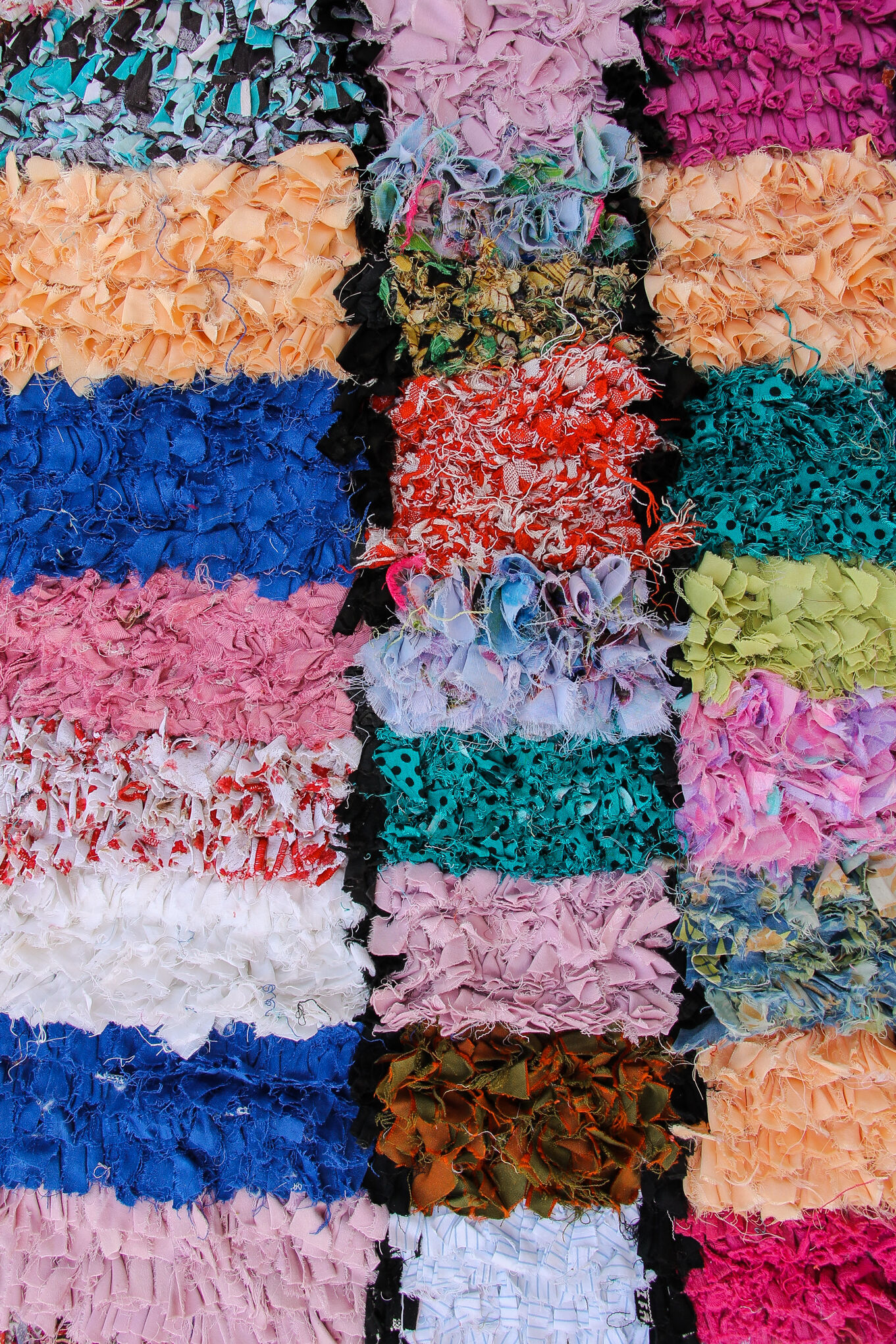 Berber butchery carpet "oulmès" 97x185cm