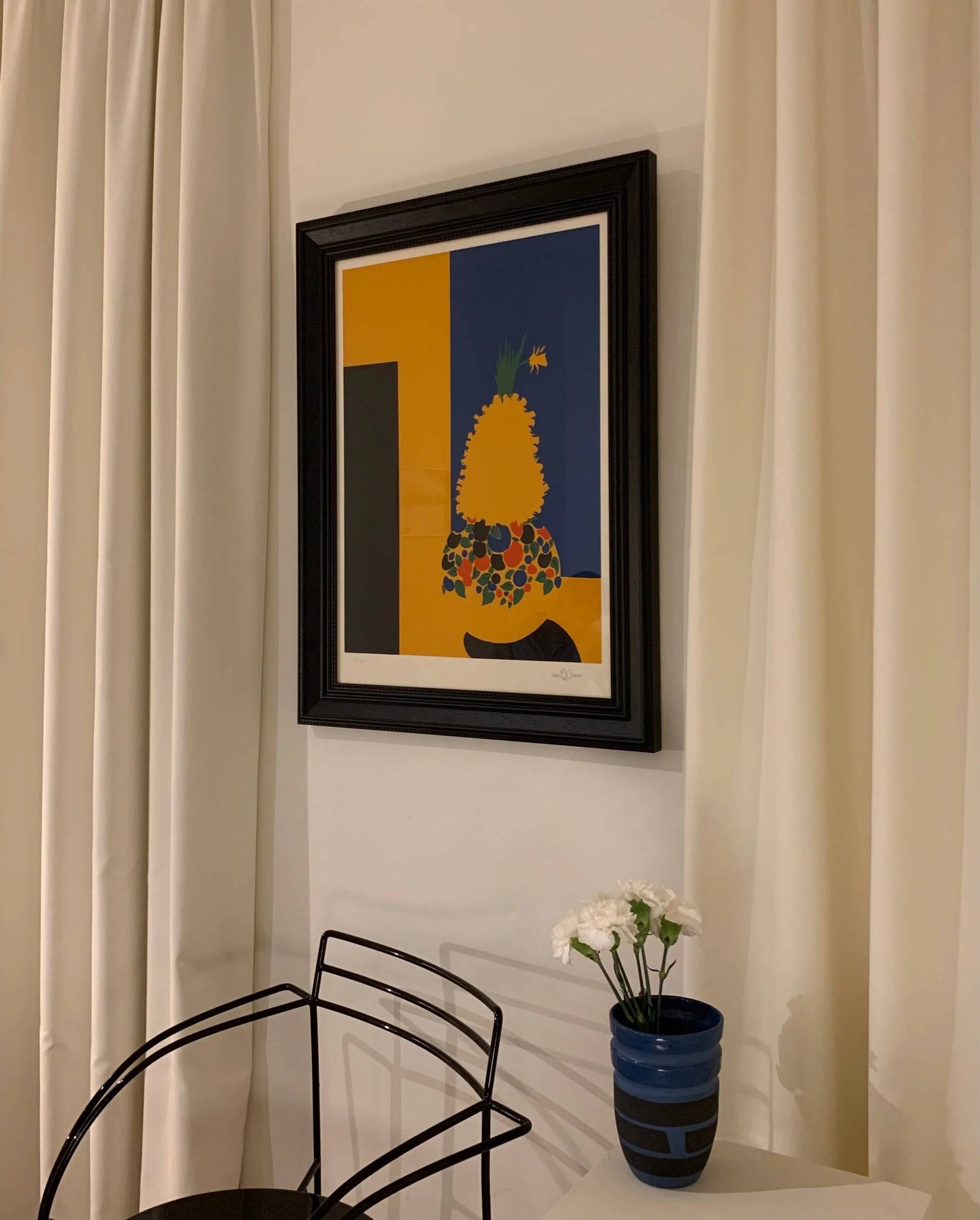 Paloma Picasso untitled silkscreen print