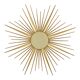 Grand miroir soleil vintage Chaty Vallauris France 86 cm