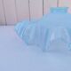 Vintage Blue Opaline Chandelier Lampshade Design