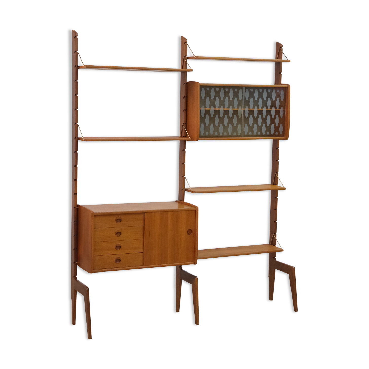 Mid-century wall unit, norway, 1960s