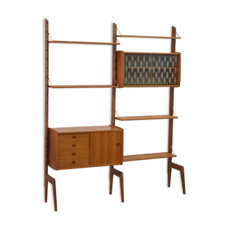 Mid-century wall unit, norway, 1960s