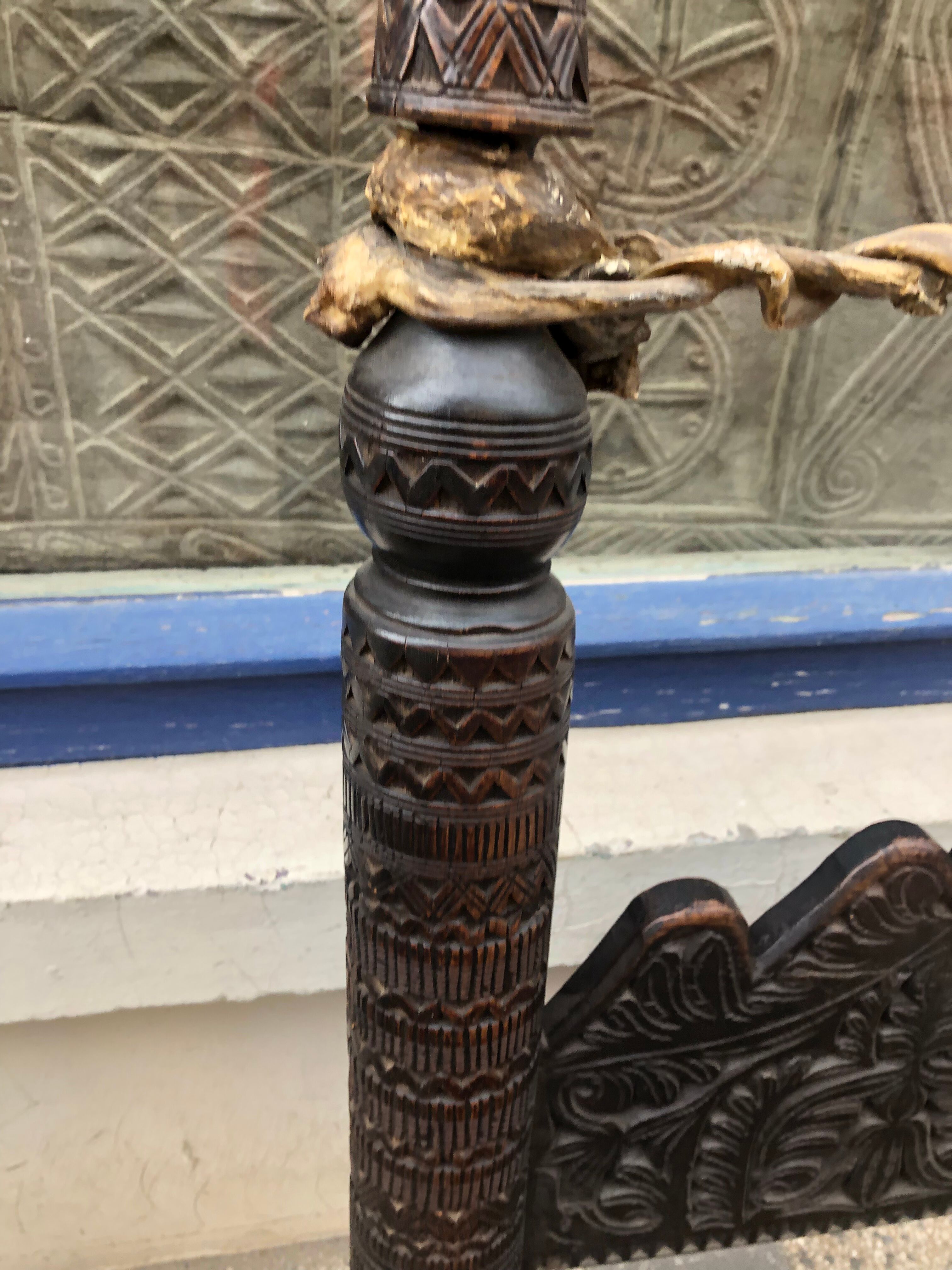 Pau e of Afghan chairs