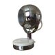 Eye ball lamp in chromed metal from the 70