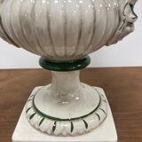 Vase earthenware form Medici
