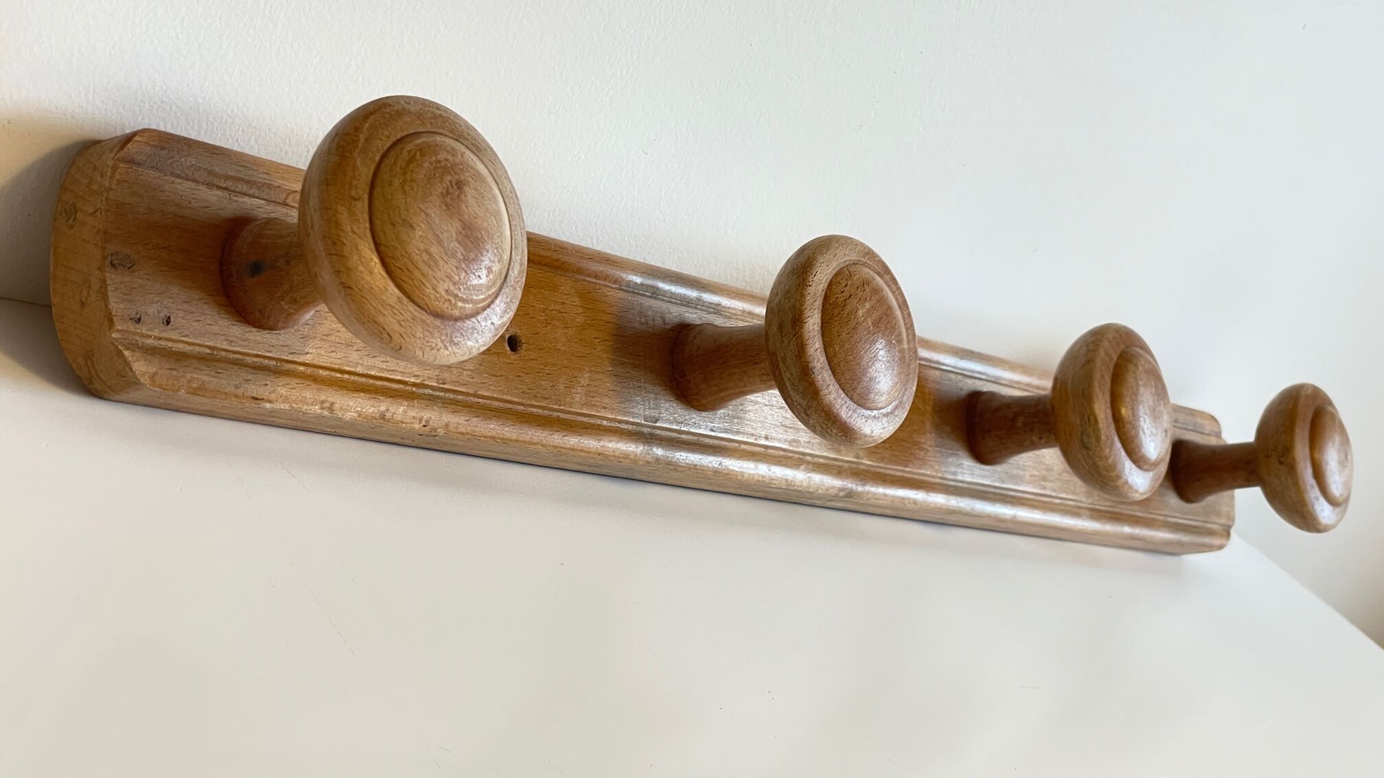 Wooden hooks years 30