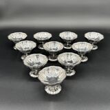 10 stainless steel dessert bowls