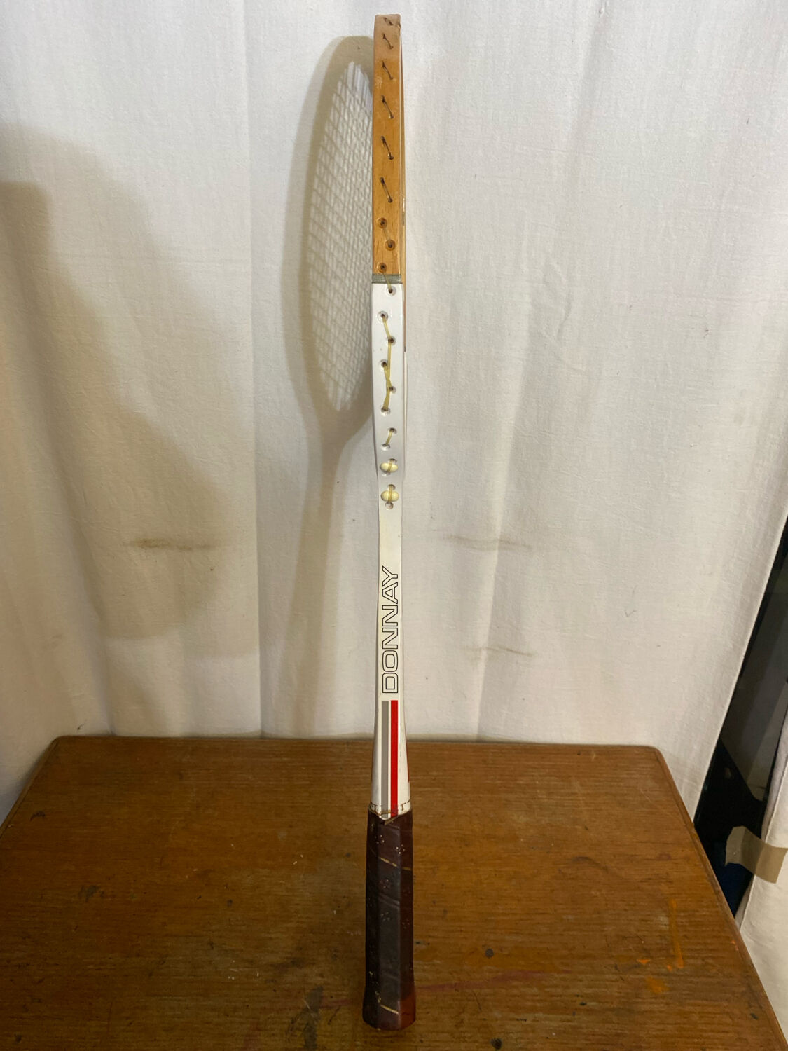 Vintage DONNAY Drive Sport 2000 Tennis Racket, Wooden Sport Style