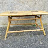 Rattan coffee table
