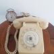 Vintage phone SOCOTEL S63 - Rotary dial - Ivory - 1975