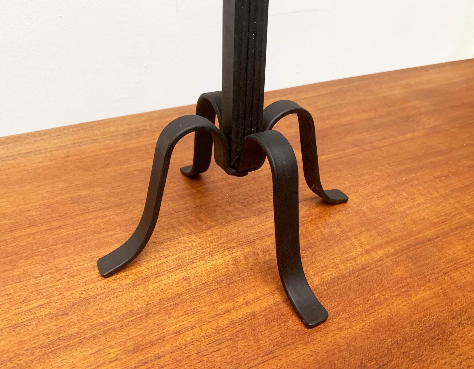 Brutalist Metal Candle Holder