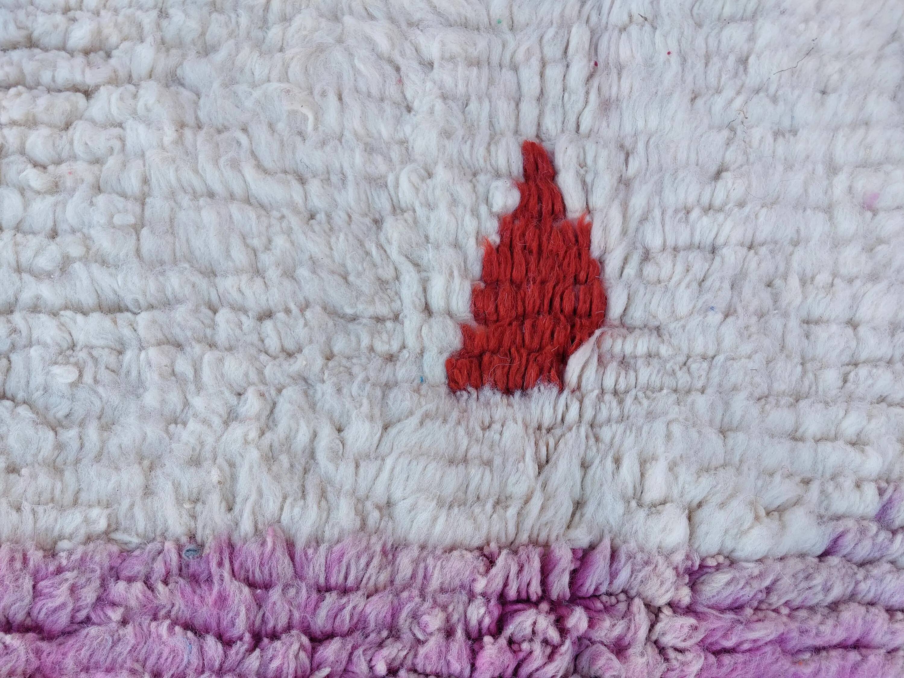 Traditional handmade Moroccan rug 2.5x1.5 m