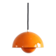 Orange Flowerpot pendant lamp by Verner Panton for Louis Poulsen, Denmark 1