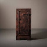 Bonnetière alpine en sapin – Piémont, XVIIIᵉ siècle, art populaire