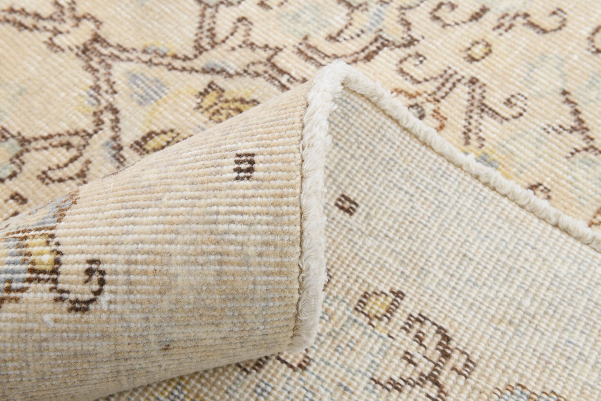 6x9 Vintage Soft Beige Famhouse Decor Turkish Vintage Rug, 170x275 Cm
