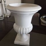 Large cup / Medici vase in enameled ceramic