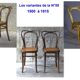 Two Kohn bistro chairs no. 55, circa 1910, not Thonet.