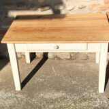 Patinated coffee table