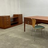 Set of Diplomat writing desk and sideboard by Finn Juhl for France & Søn, 1950s