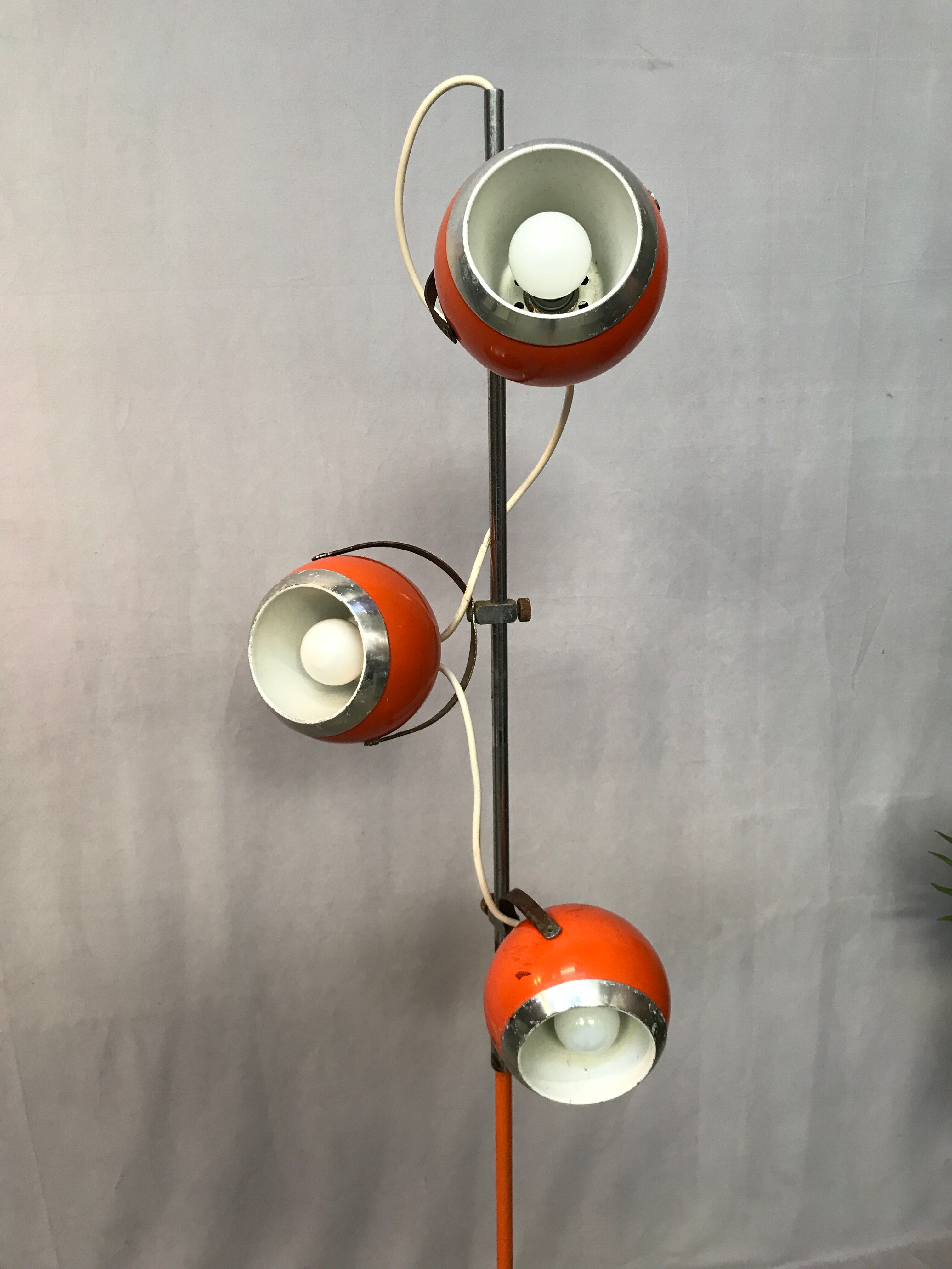 Vintage Eyeball floor lamp