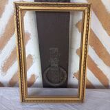 Old gilded frame