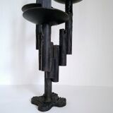 Brutalist chandelier from the 70s