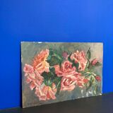 Vintage rose painting