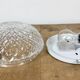 Vintage Glass Wall or Ceiling Light, 1970s