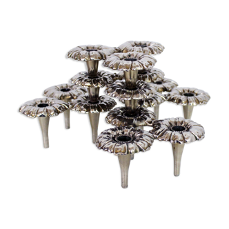 Set of 5 flexible candlesticks