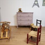 old pink restyled chest of drawers