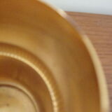 Sugar bowl and its vintage crab claw in gilded metal (2 hallmarks) vermeil or gold plated?