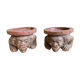Pair of African stools